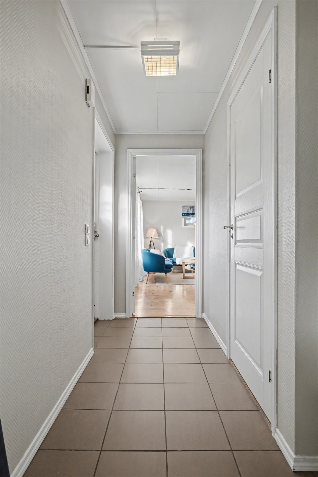 Lys entre/gang Galleribilde