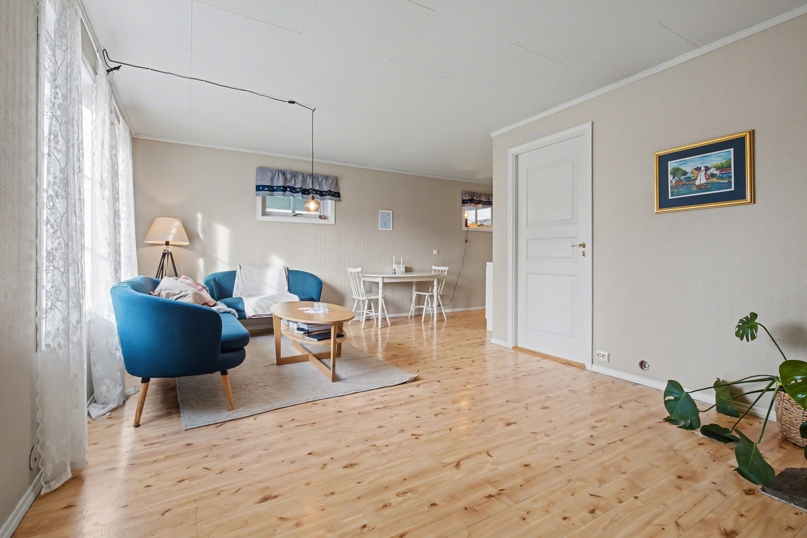 Stue med en god størrelse Galleribilde