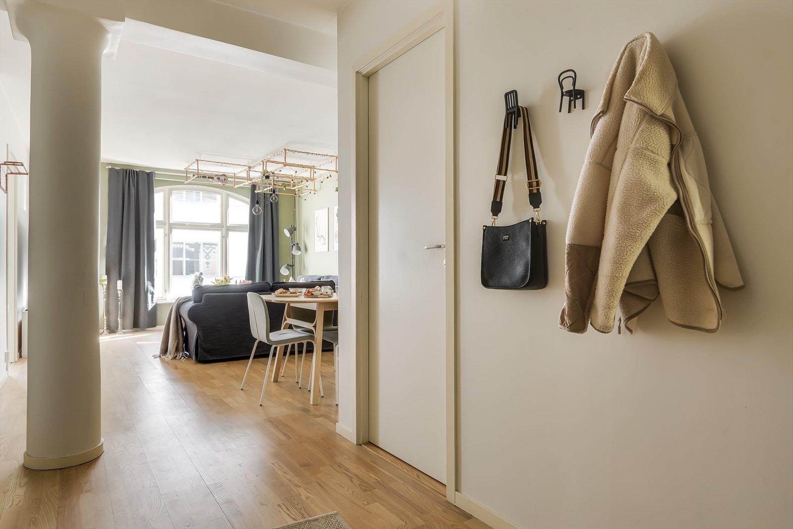 Leiligheten har en gjennomgående og god planløsning. Galleribilde