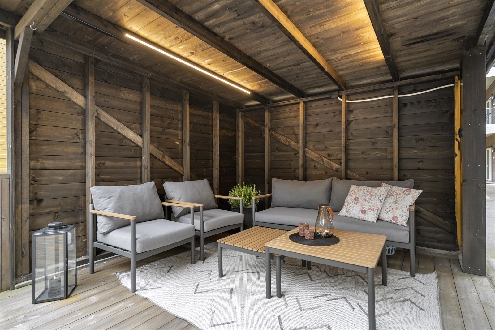 Flott pergola på ca 9 kvm Galleribilde