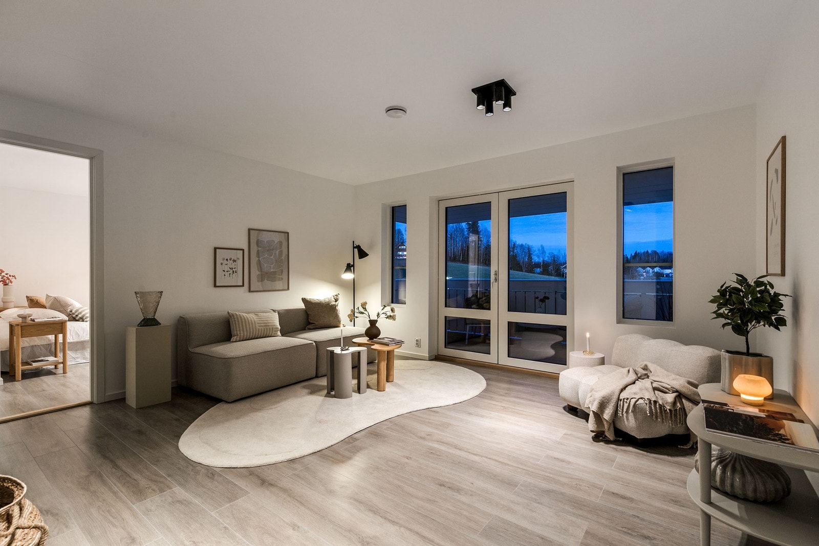 Tv-stuen i boligens 2.etasje, det perfekte ekstrarom for enhver familie. Galleribilde