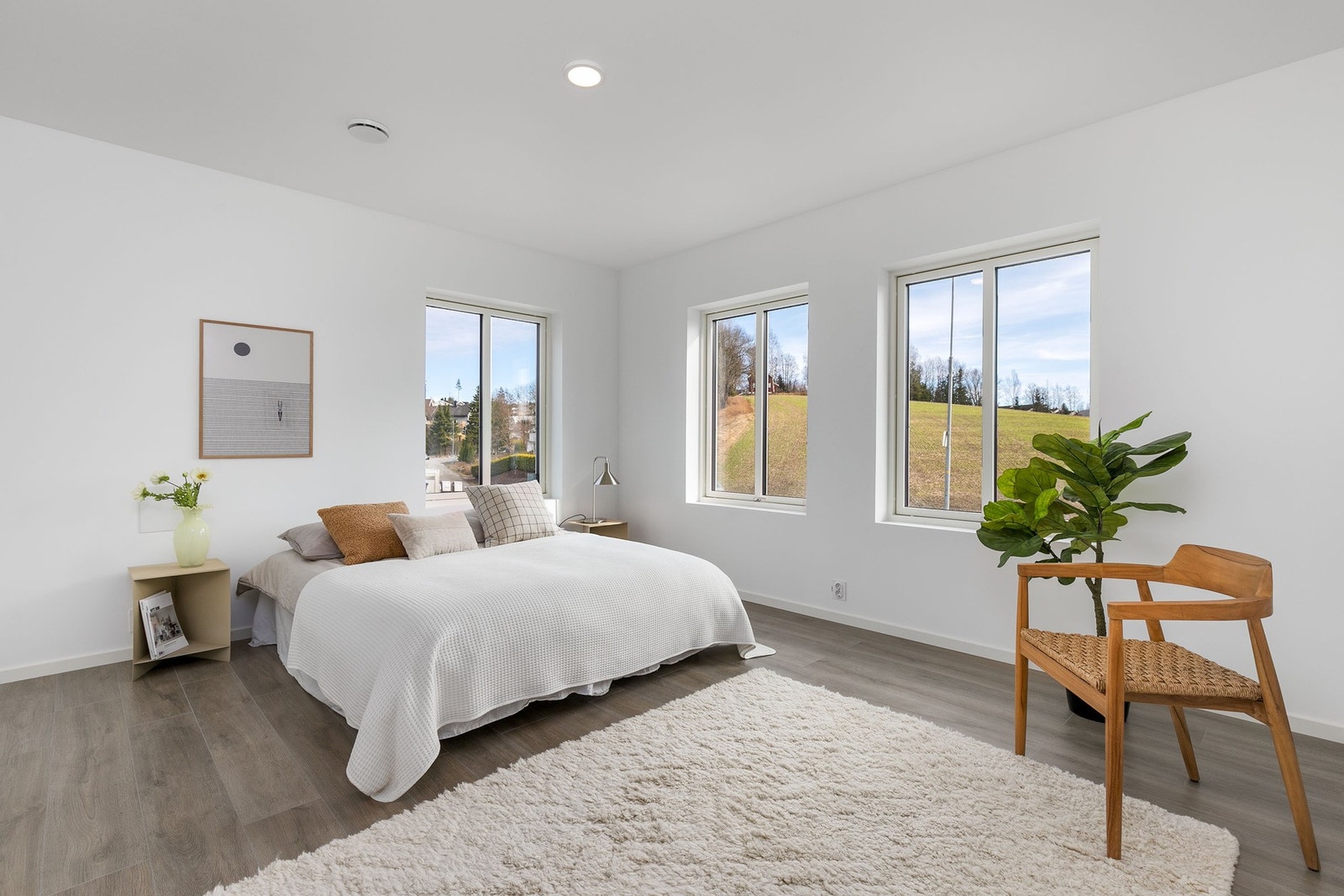 Seksjonert utleiedel: Soverom 1. Galleribilde