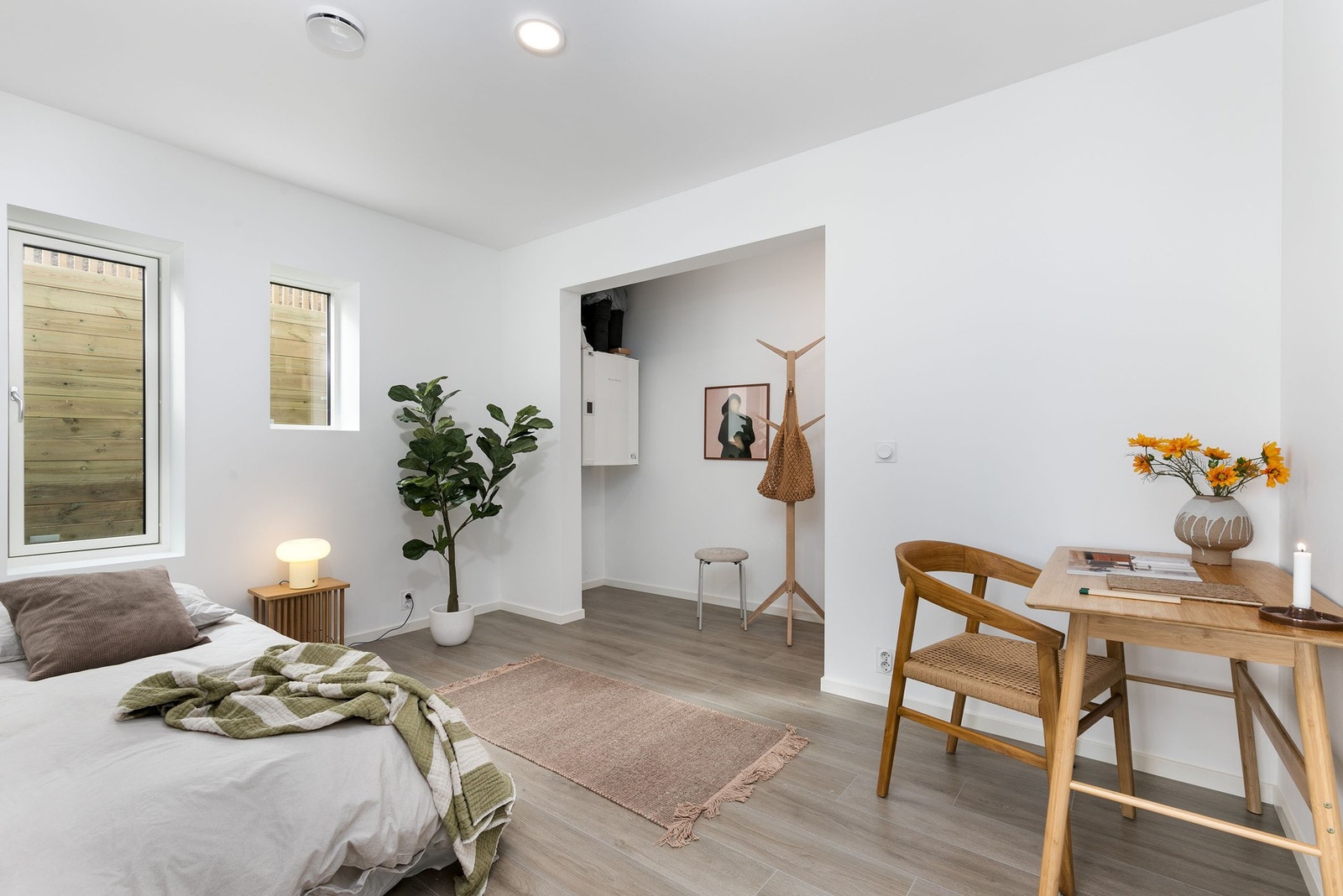 Seksjonert utleiedel: Soverom 3. Galleribilde