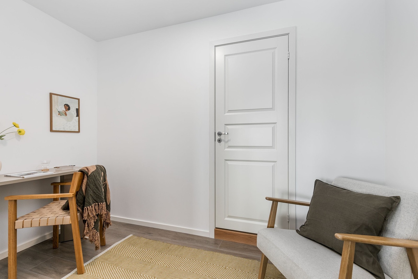 Seksjonert utleiedel: Soverom 3. Galleribilde