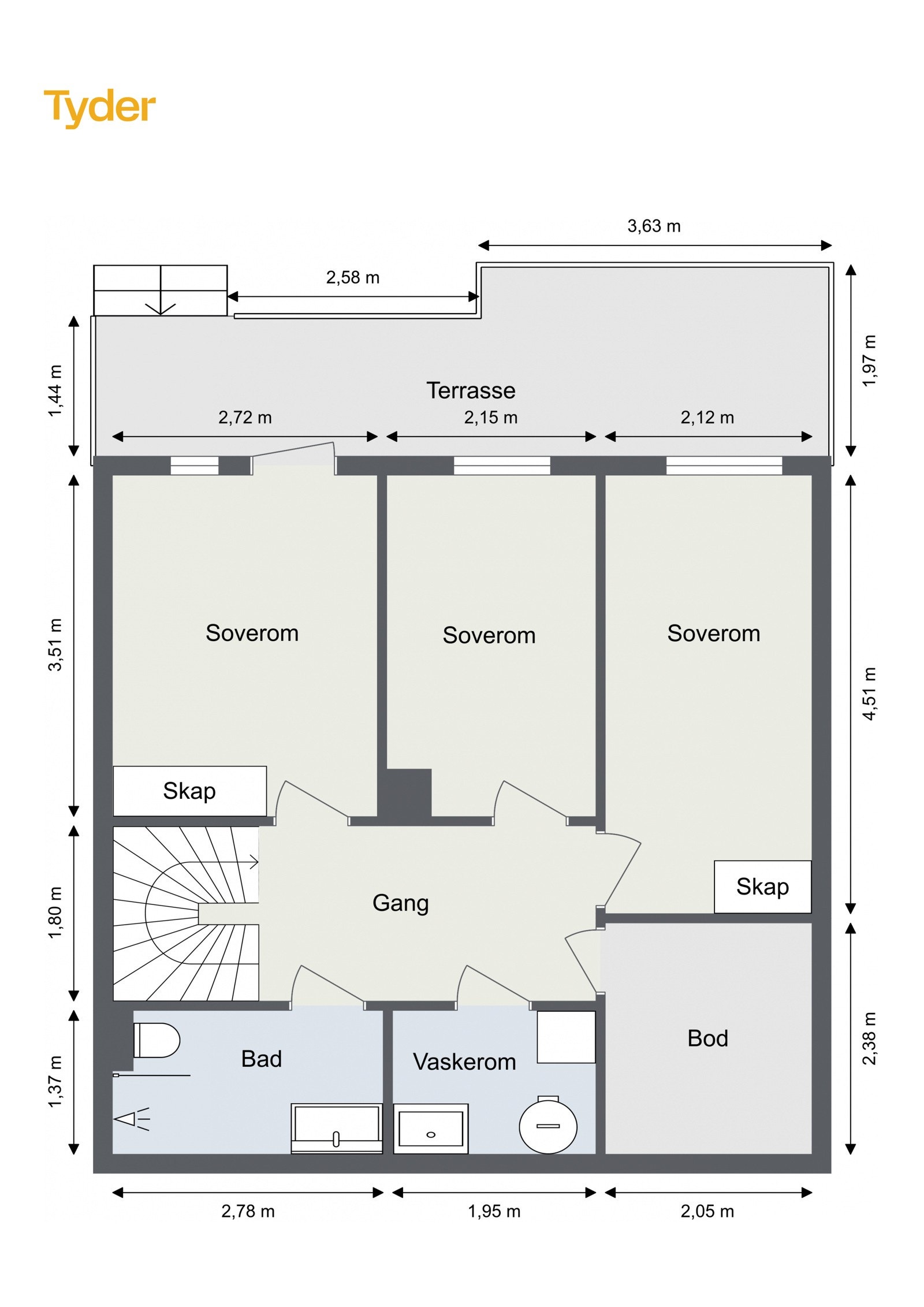 Porsveien 40 - Underetasje Galleribilde