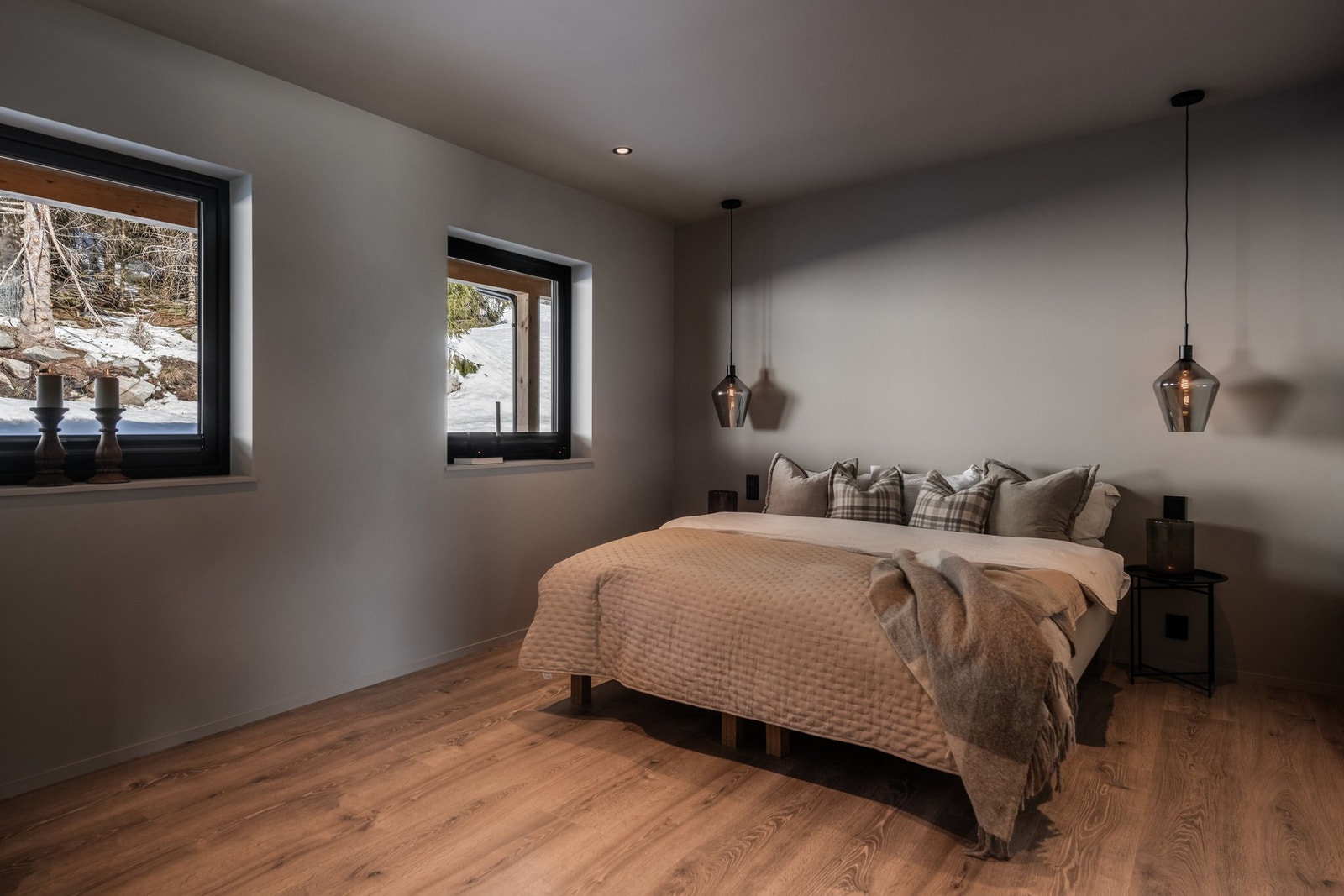 Stort og behagelig soverom Galleribilde