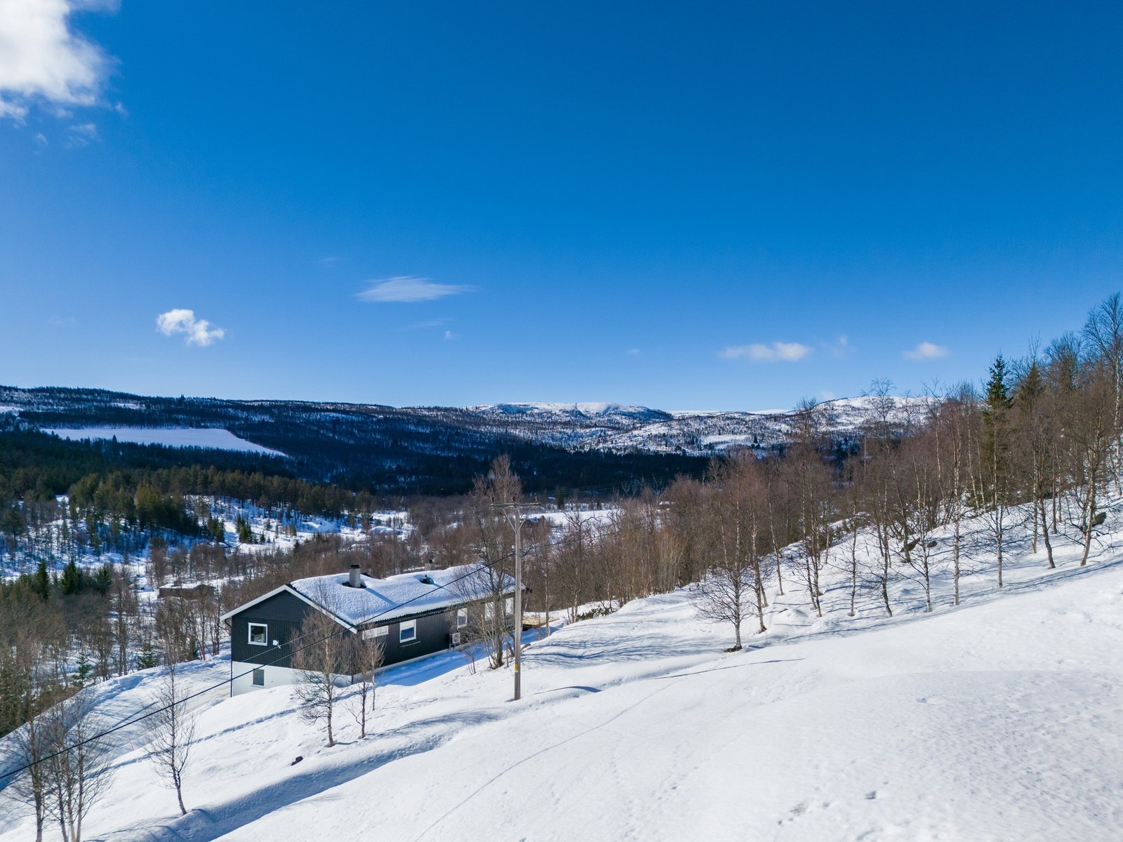 Med panoramautsikt Galleribilde