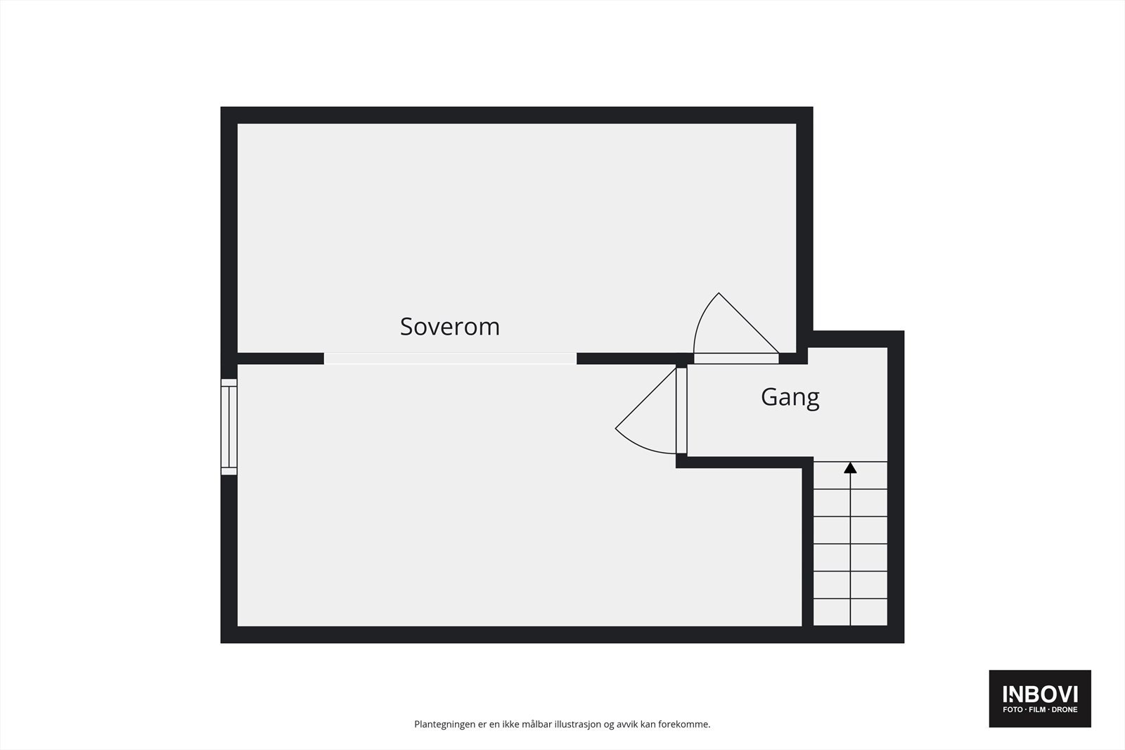 Plantegning loft Galleribilde
