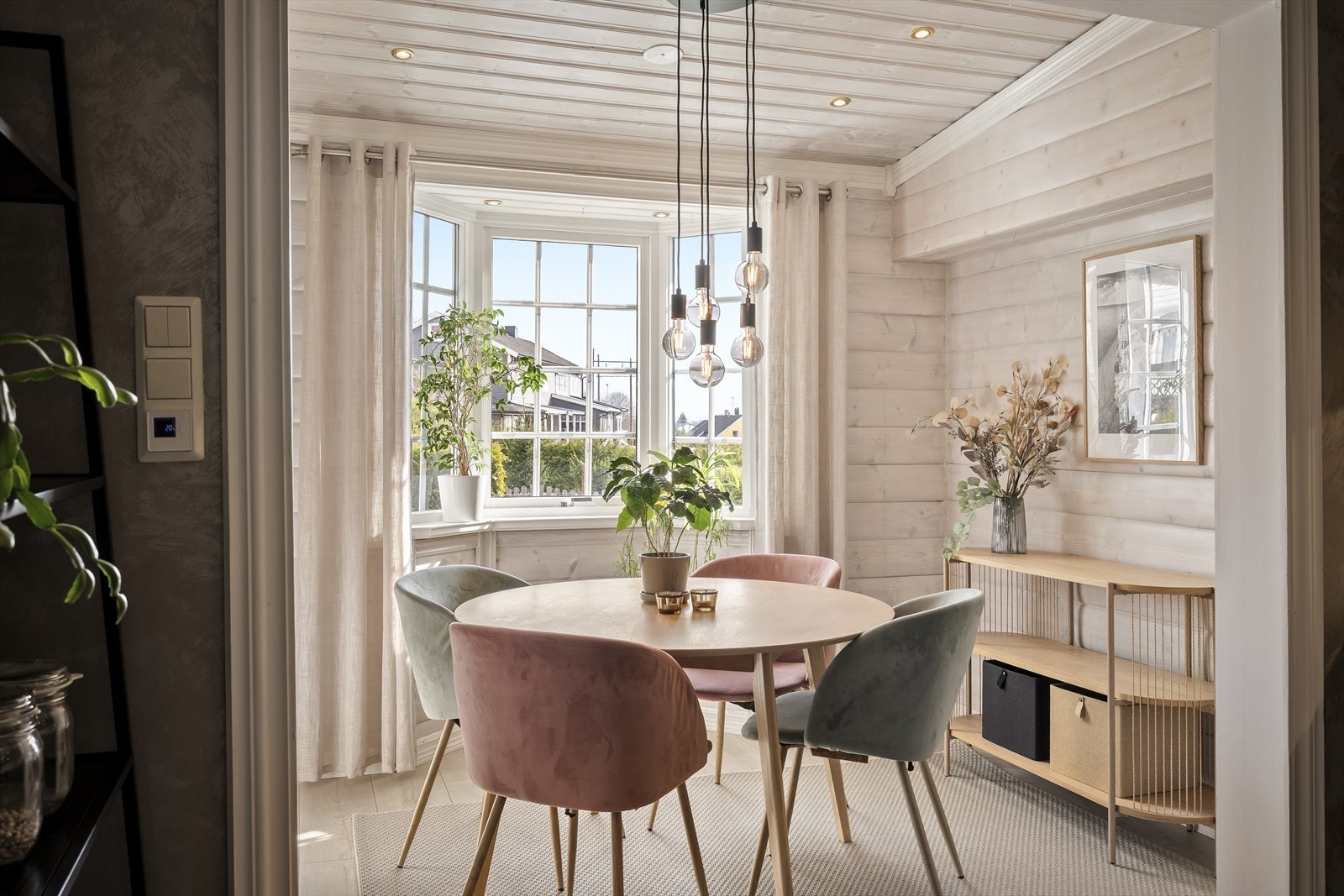 Spiseområdet er et trivelig samlingspunkt. Galleribilde