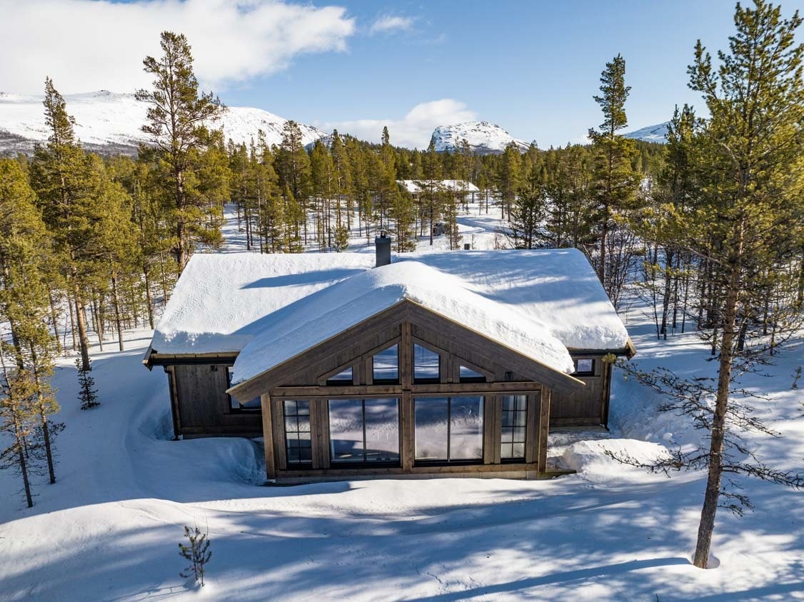 Inspirasjonsbilde fra vår visningshytte Rå99, leveransen kan avvike. Galleribilde