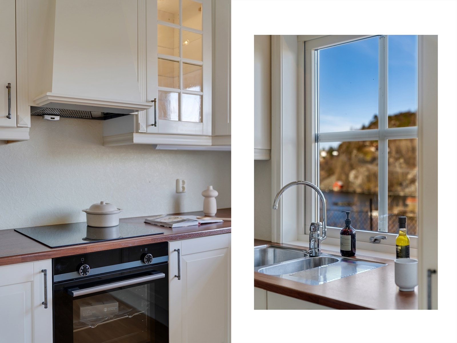 - Godt med skap- og benkeplass til glede for husets kokk - Galleribilde