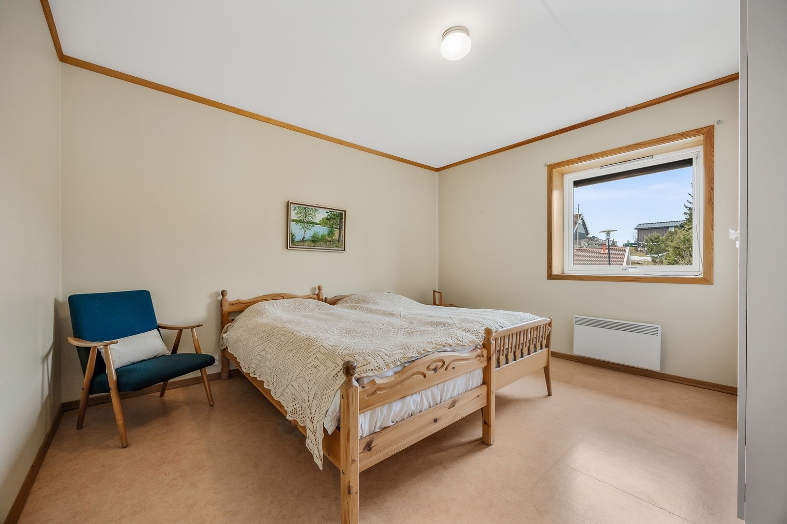 I leiligheten er det to lyse, gode soveorm. Galleribilde