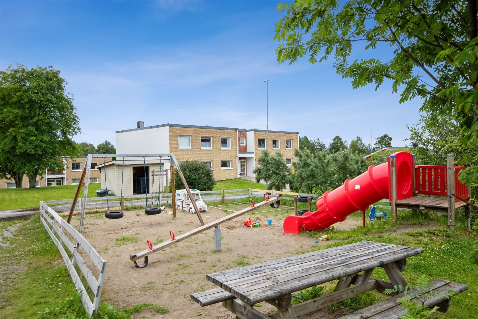 Området er trygt og trivelig for både små og store. Galleribilde