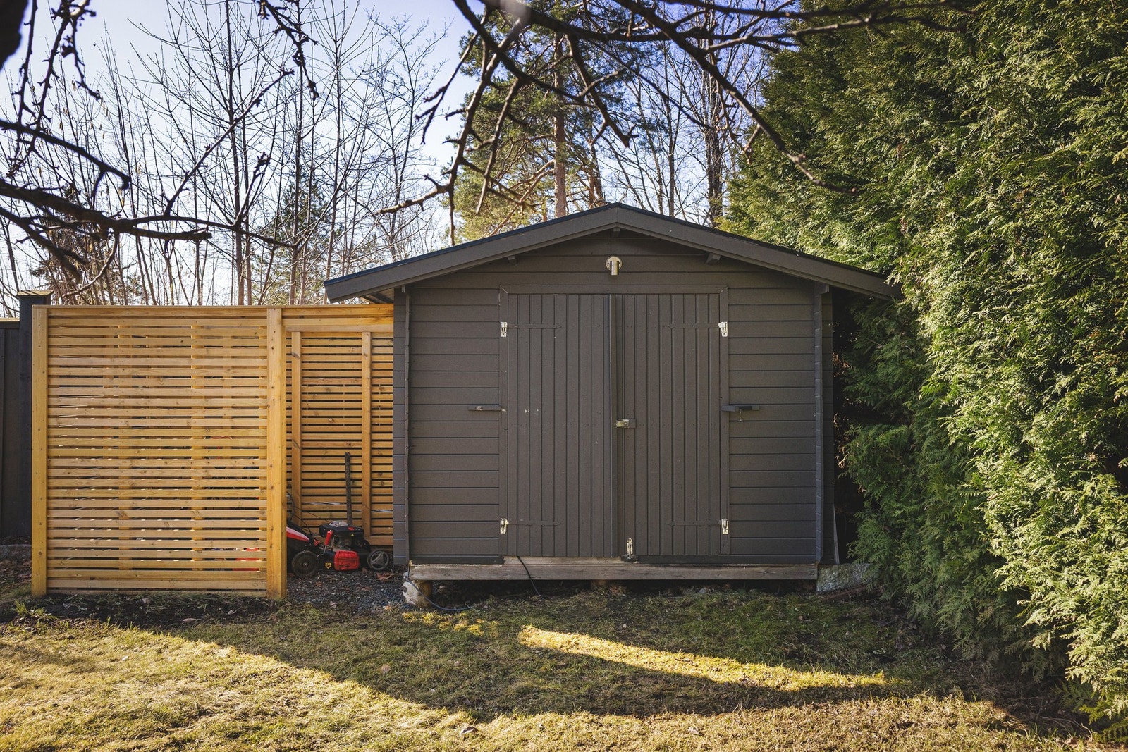 Praktisk redskapsbod! Galleribilde