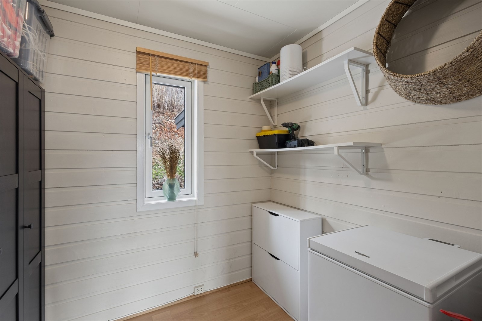 Praktisk innvendig bod. Galleribilde