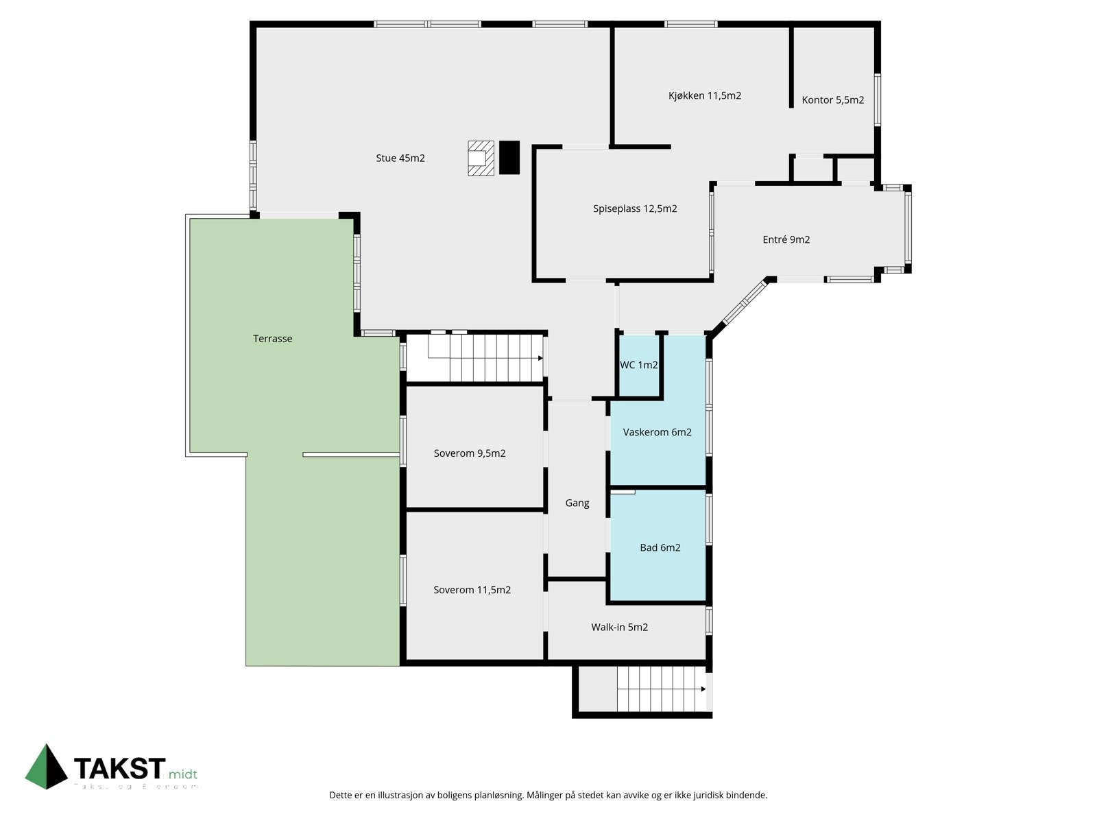 skisse 1.etg Galleribilde