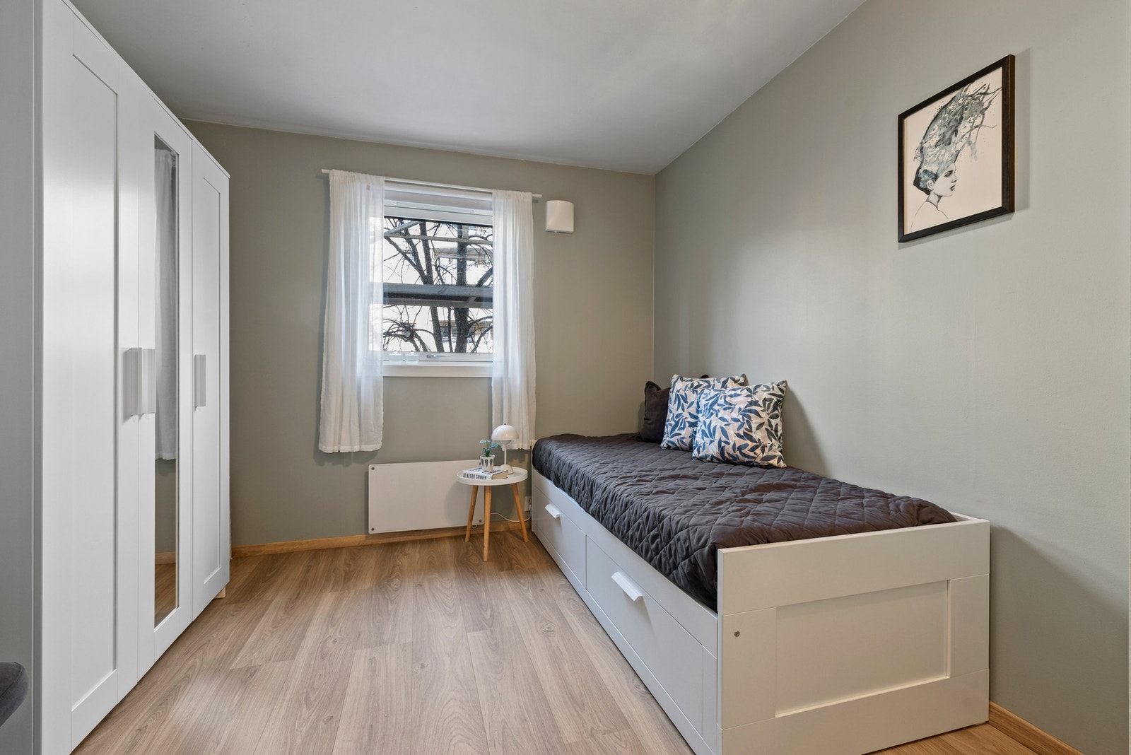 Soverom nr. 2 er også av god størrelse. Galleribilde