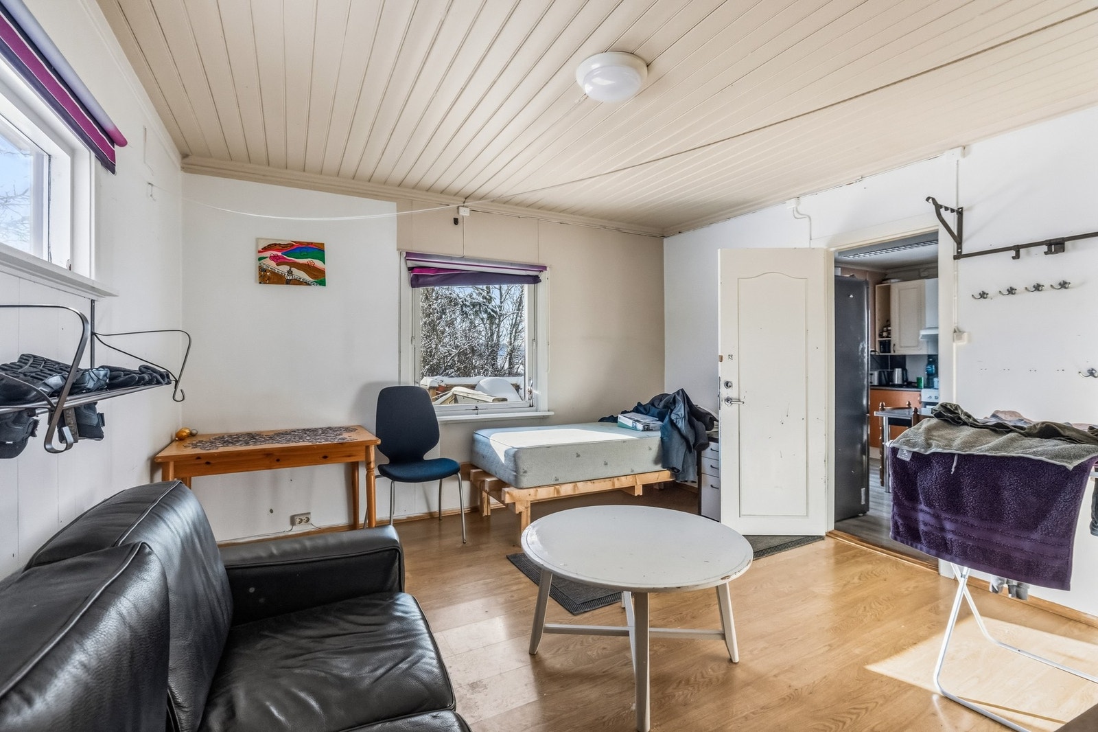 Eneboligen er på 144 BRA-i og strekker seg over 3 plan. Galleribilde