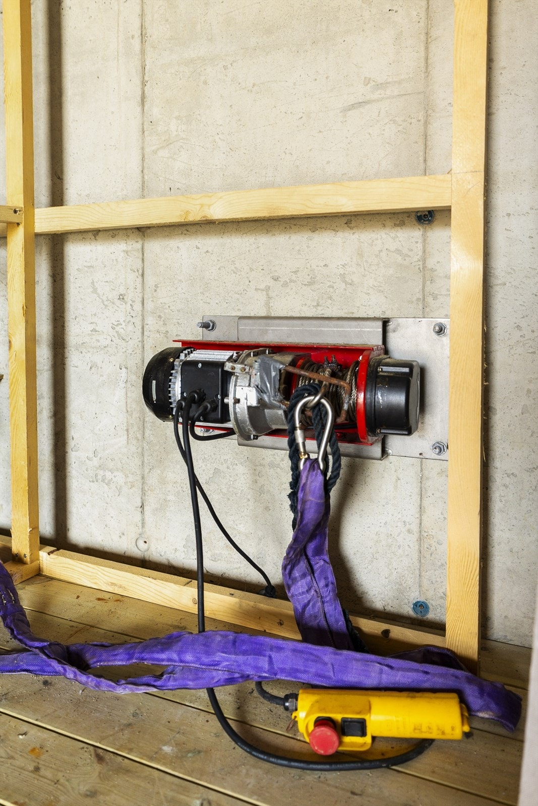 Det er montert båtopptrekk Galleribilde