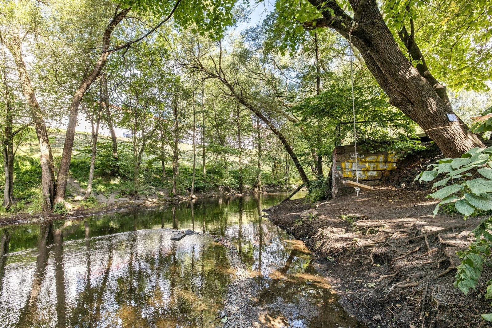 Det er gode turmuligheter langs Akerselva. Galleribilde