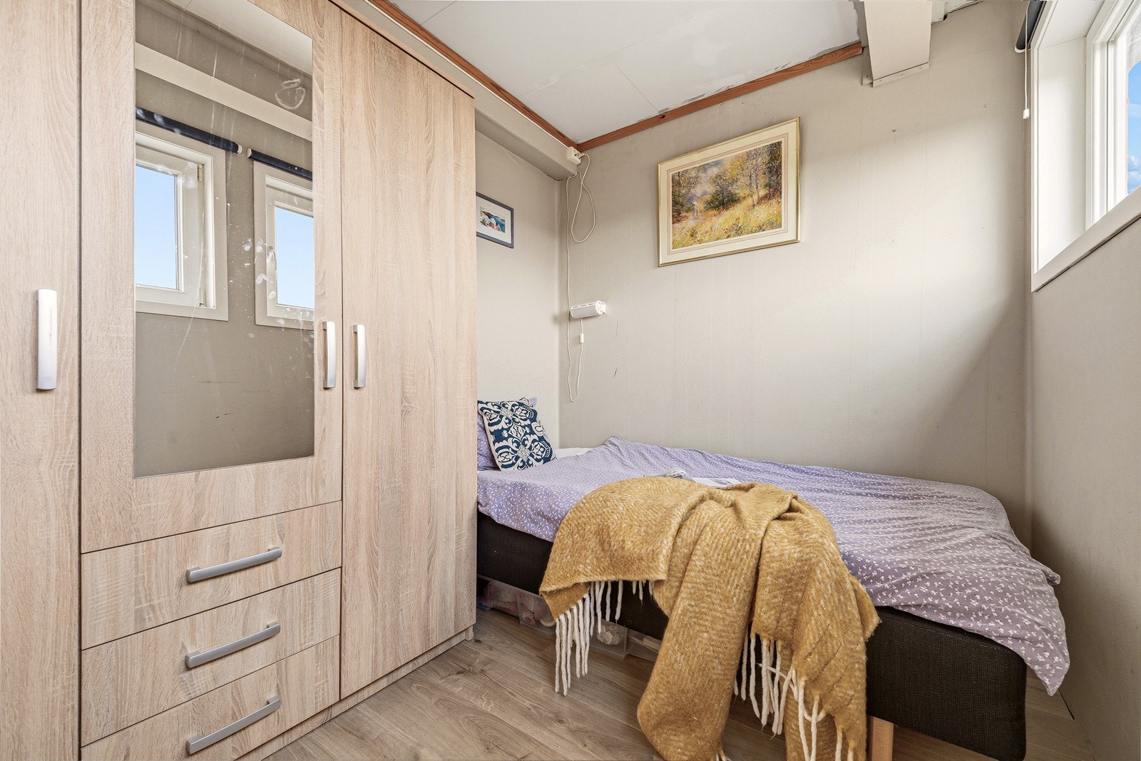 Innredet soverom Galleribilde