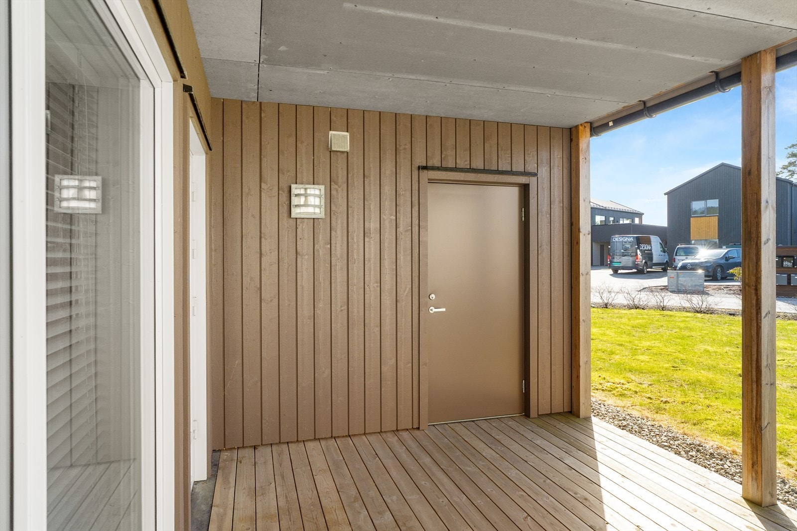 Utvendig bod med god plass til oppbevaring Galleribilde