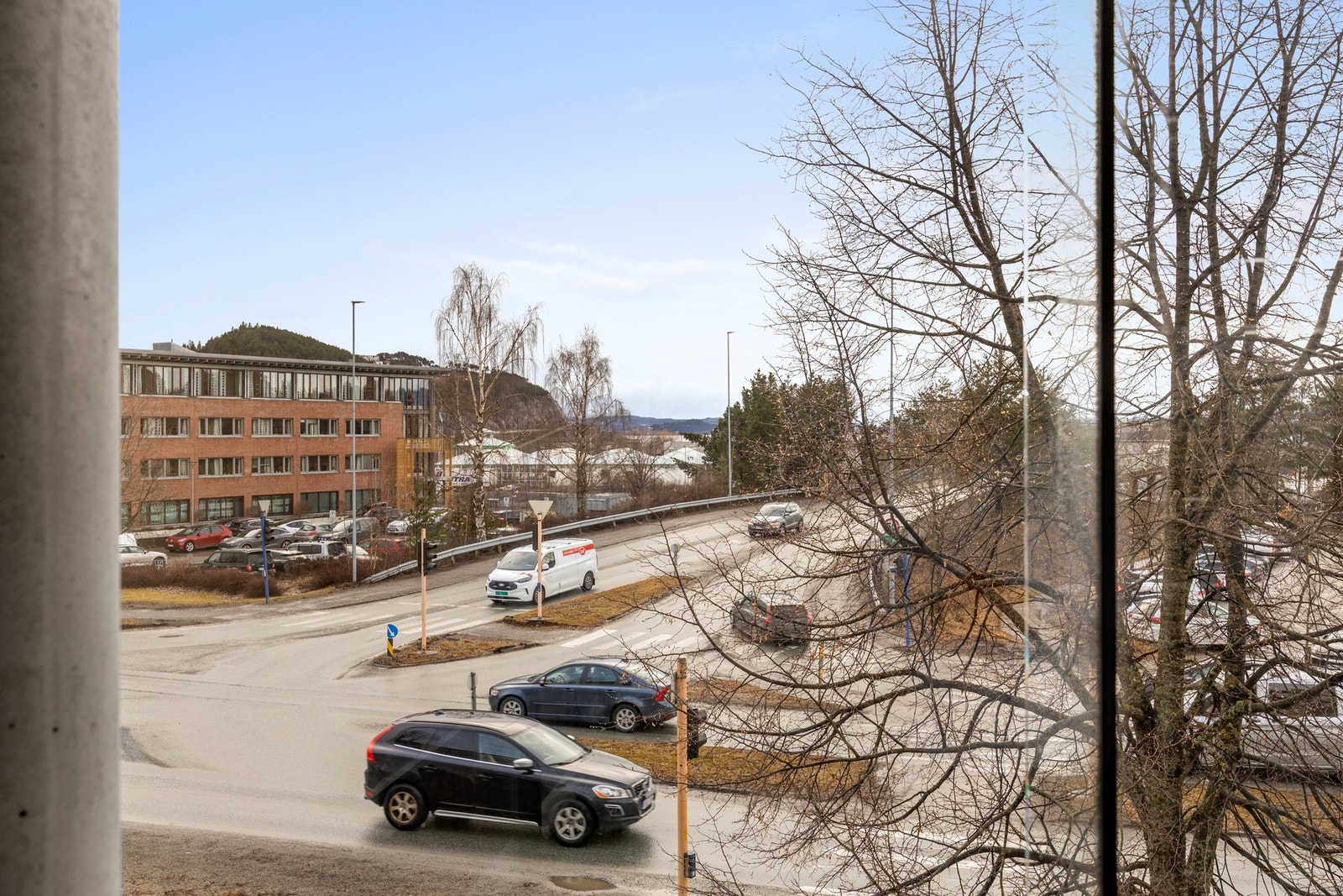 Utsikt med sjøgløtt Galleribilde