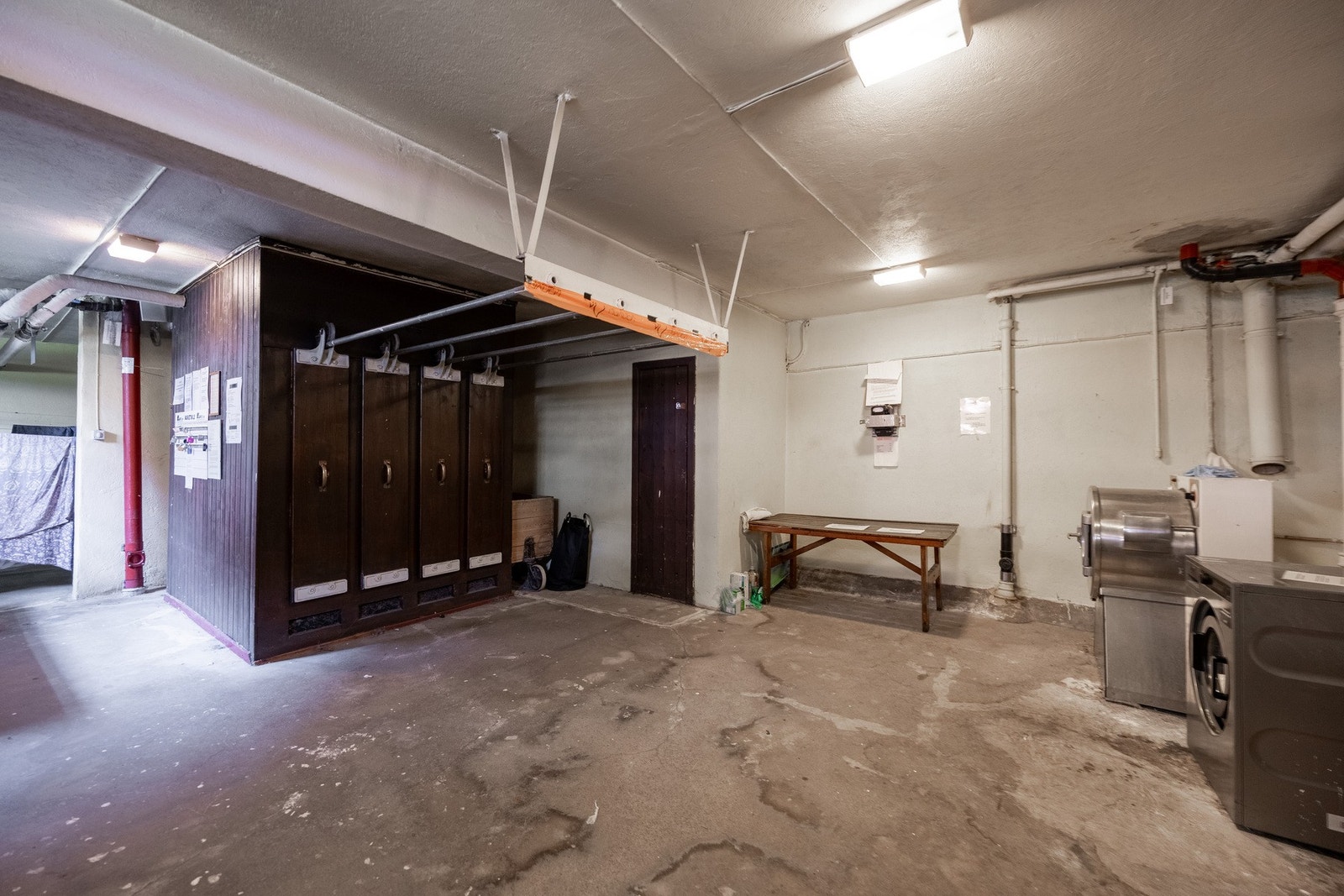 Fellesvaskeri i sameiet. Galleribilde