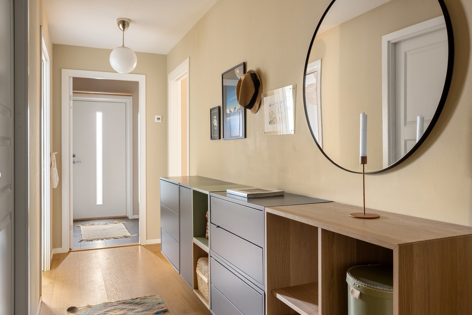 Her er det også god plass til oppbevaringsplass. Galleribilde