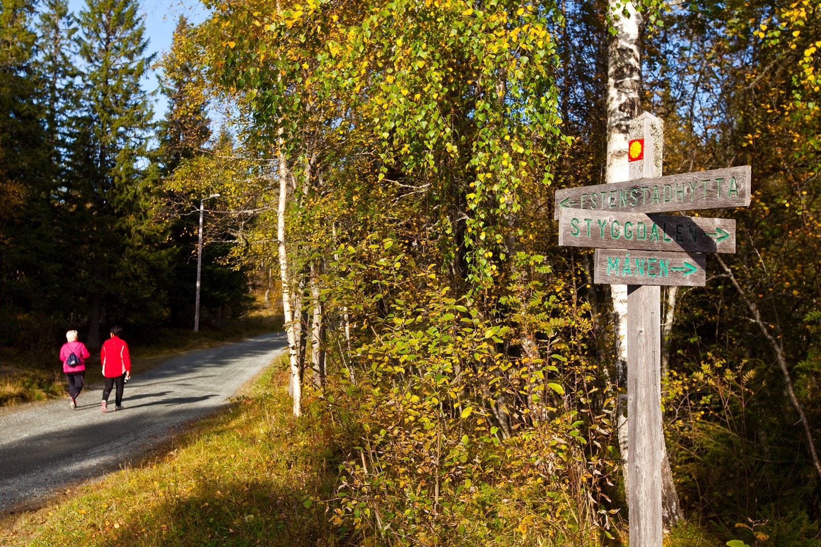 Estenstadmarka byr på gode rekreasjonsmuligheter med et stort sti- og løypenett som passer for alle nivå av mosjonister. Galleribilde