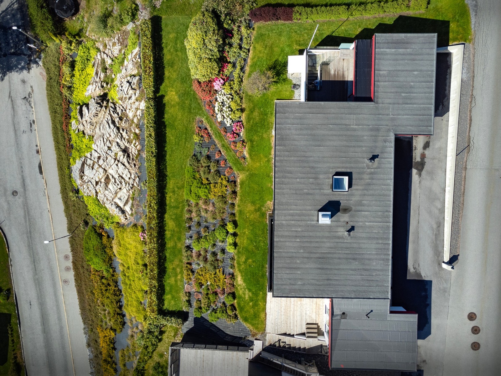 Uteområdet er velholdt og velorganisert. Galleribilde