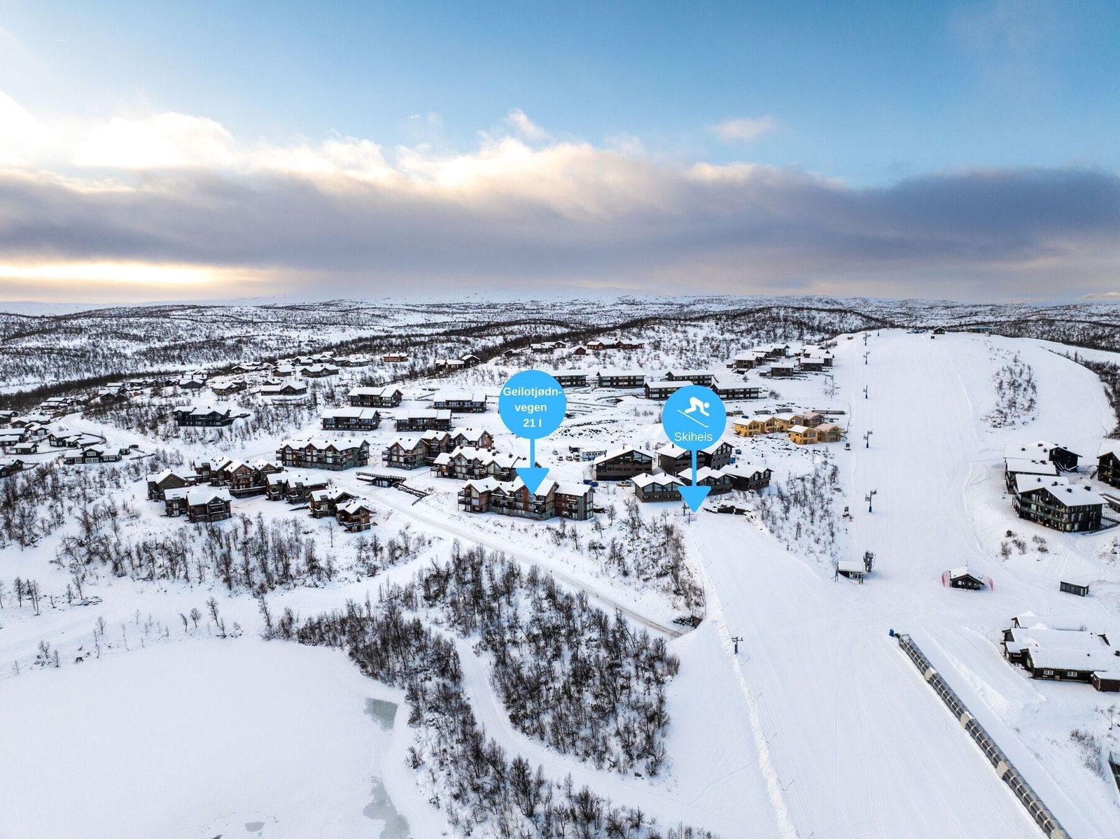 Velkommen til Geilotjødnvegen 21i, leilighet D2-4 (Foto Pål Harald Uthus) Galleribilde