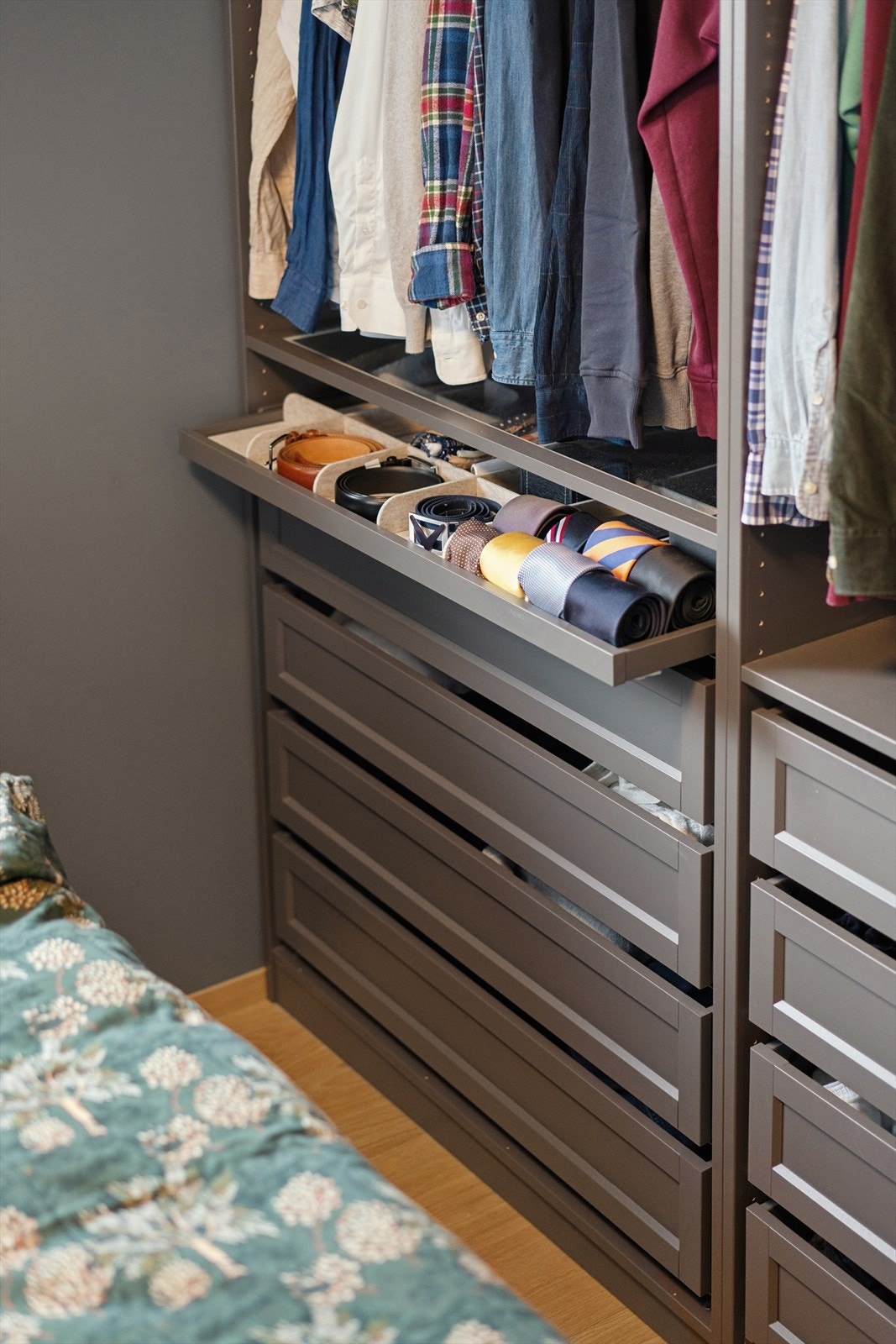 Smarte detaljer i garderobeskapet. Galleribilde