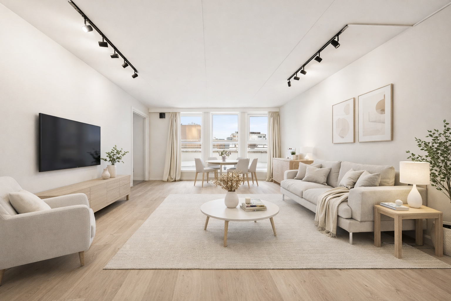 Rålekker og stilren selveier midt i Oslo sentrum. Galleribilde