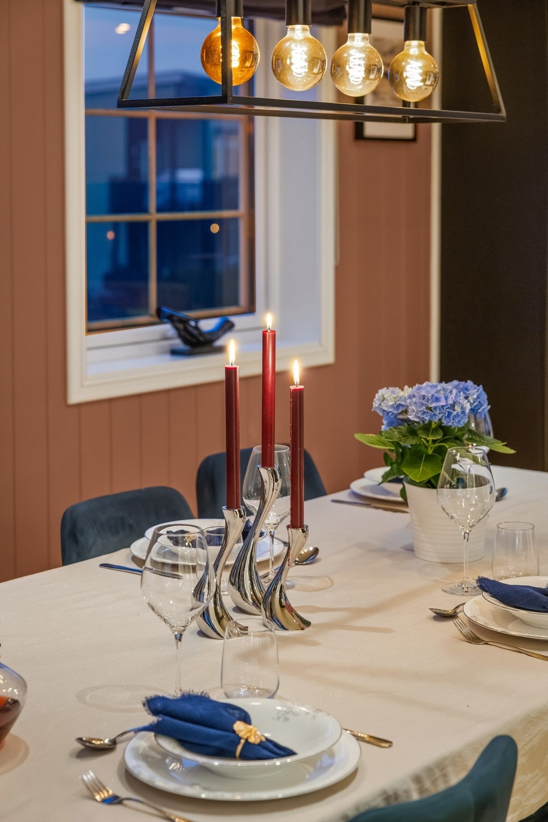 Her er alt tilrettelagt for minneverdige måltider. Galleribilde