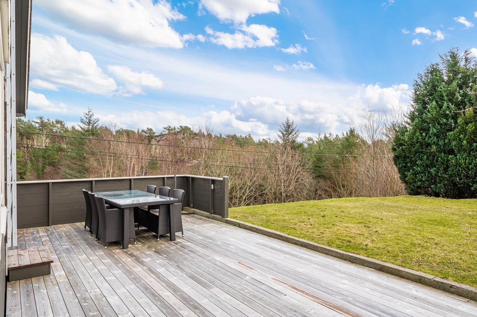 Her kan man nyte solrike dager. Galleribilde