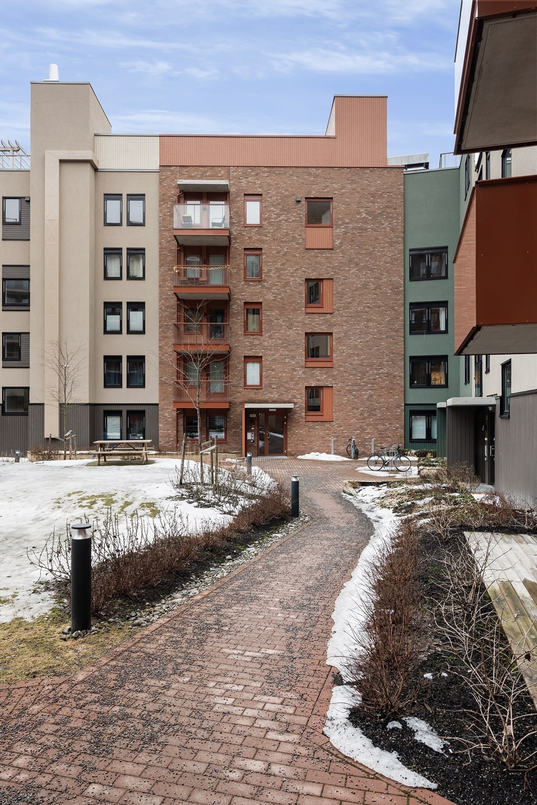 De hyggelige fellesområdene er designet for å skape et levende og trygt nabolag. Galleribilde