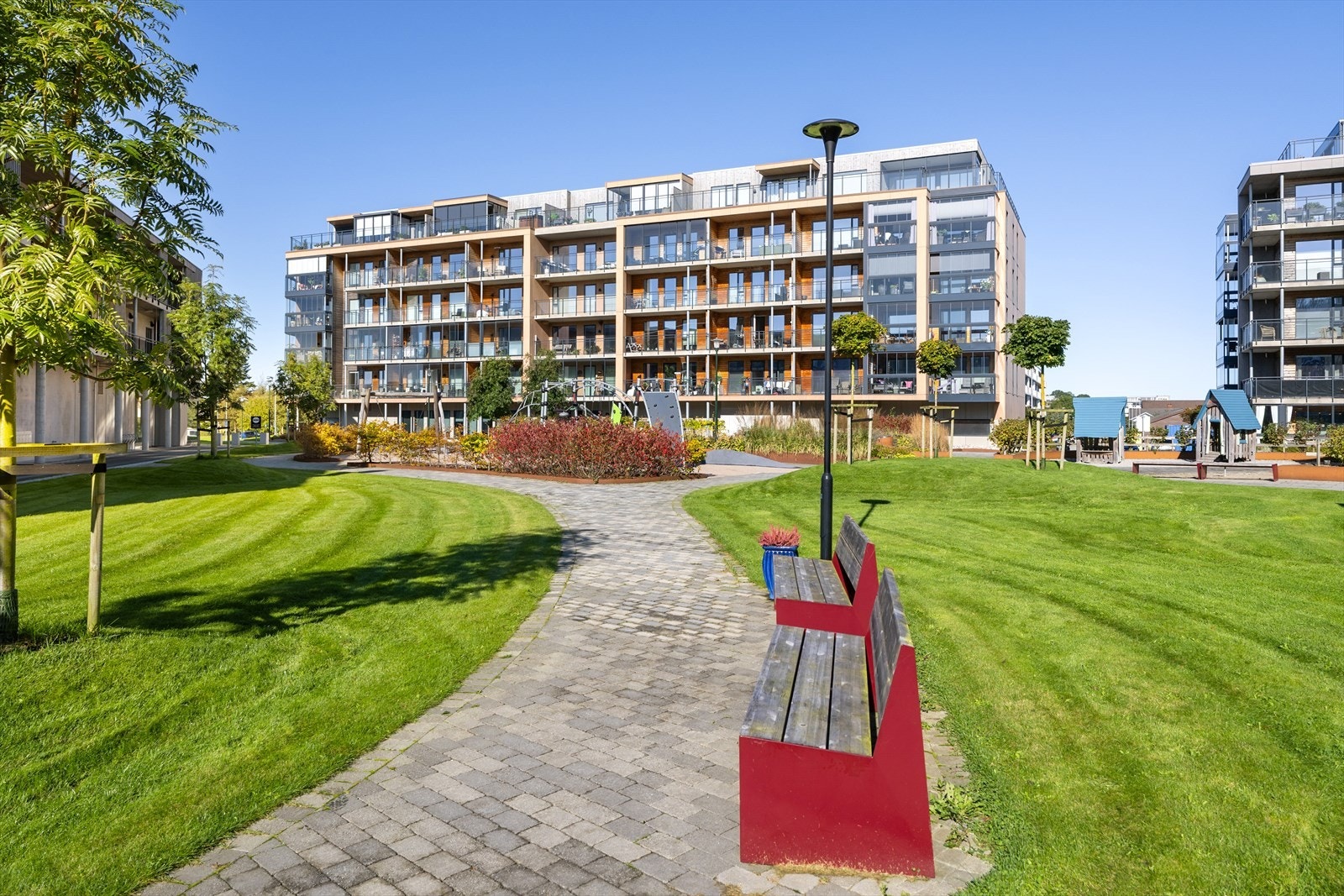 Velholdte og fine fellesarealer. Galleribilde