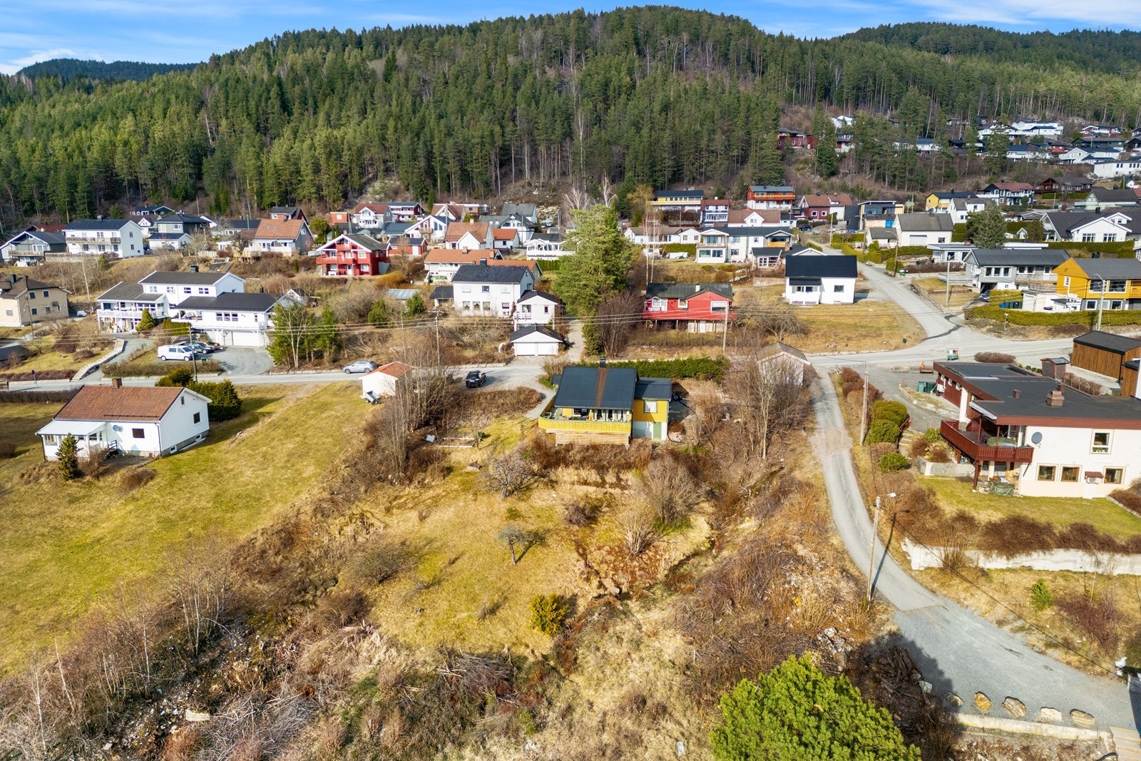 Fine turstier langs Drammenselva og en liten kjøretur (10 min) til Årbogen idrettspark med lysløype og badeplass. Galleribilde