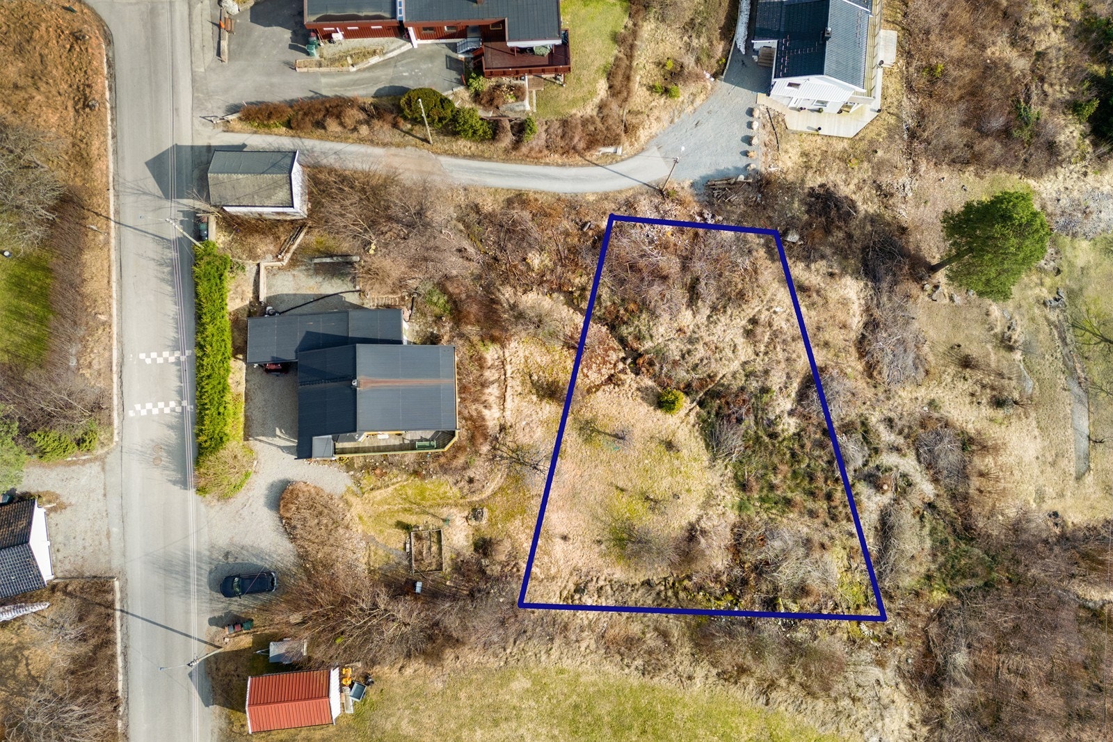 Markert areal er ikke ikke nøyaktige grenser Galleribilde