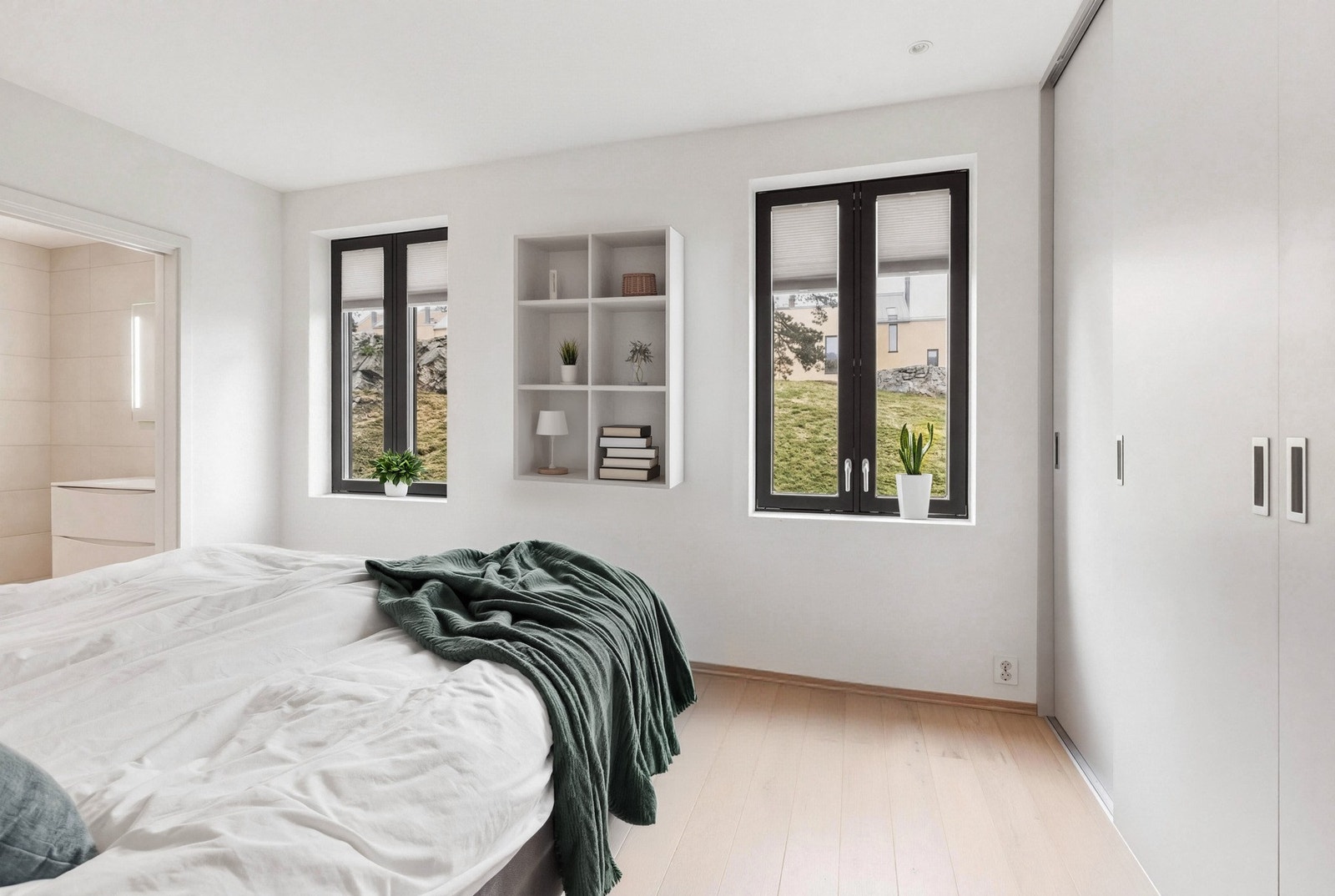 Digitalt møblert bilde. Galleribilde