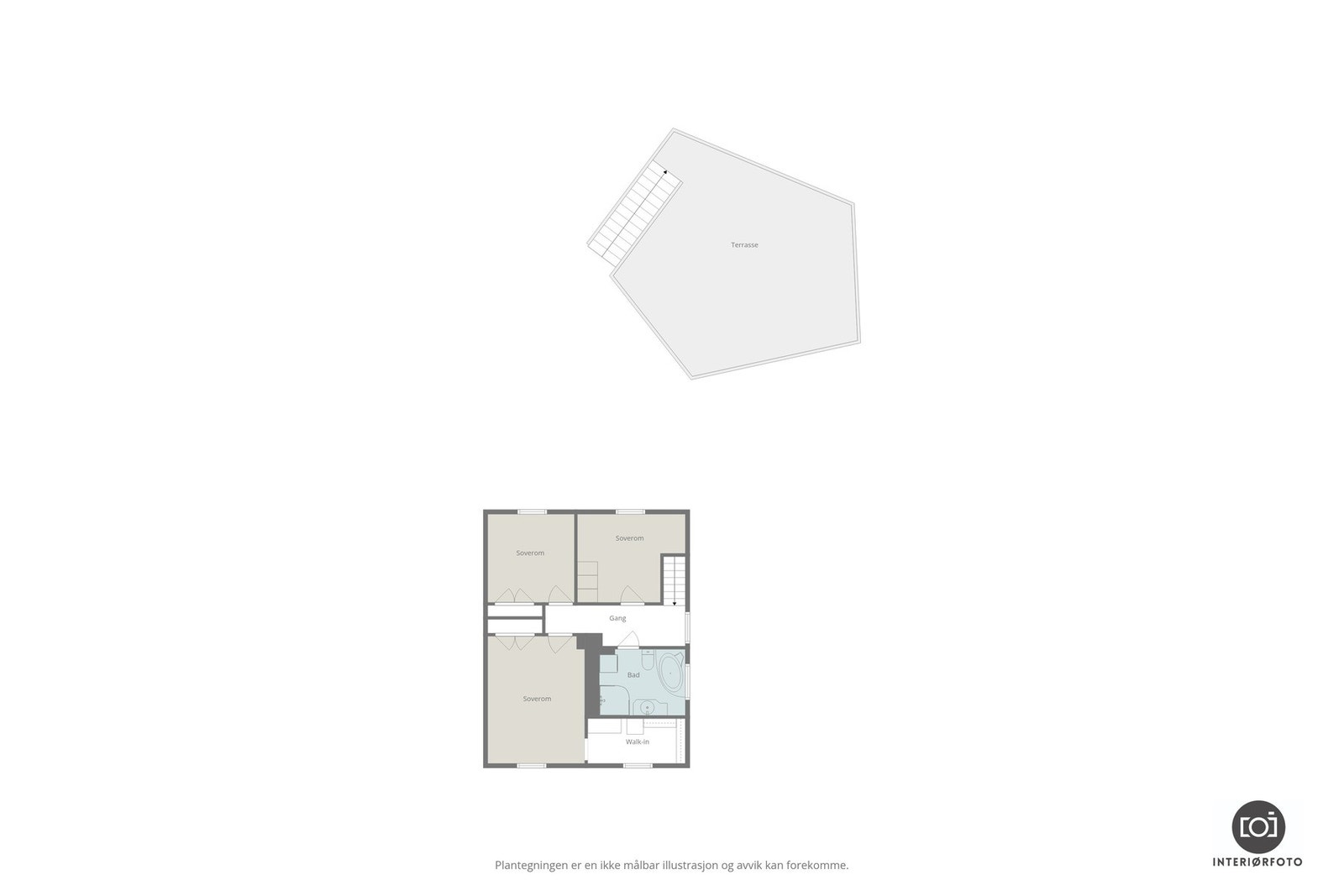 Plantegning 2.etg Galleribilde