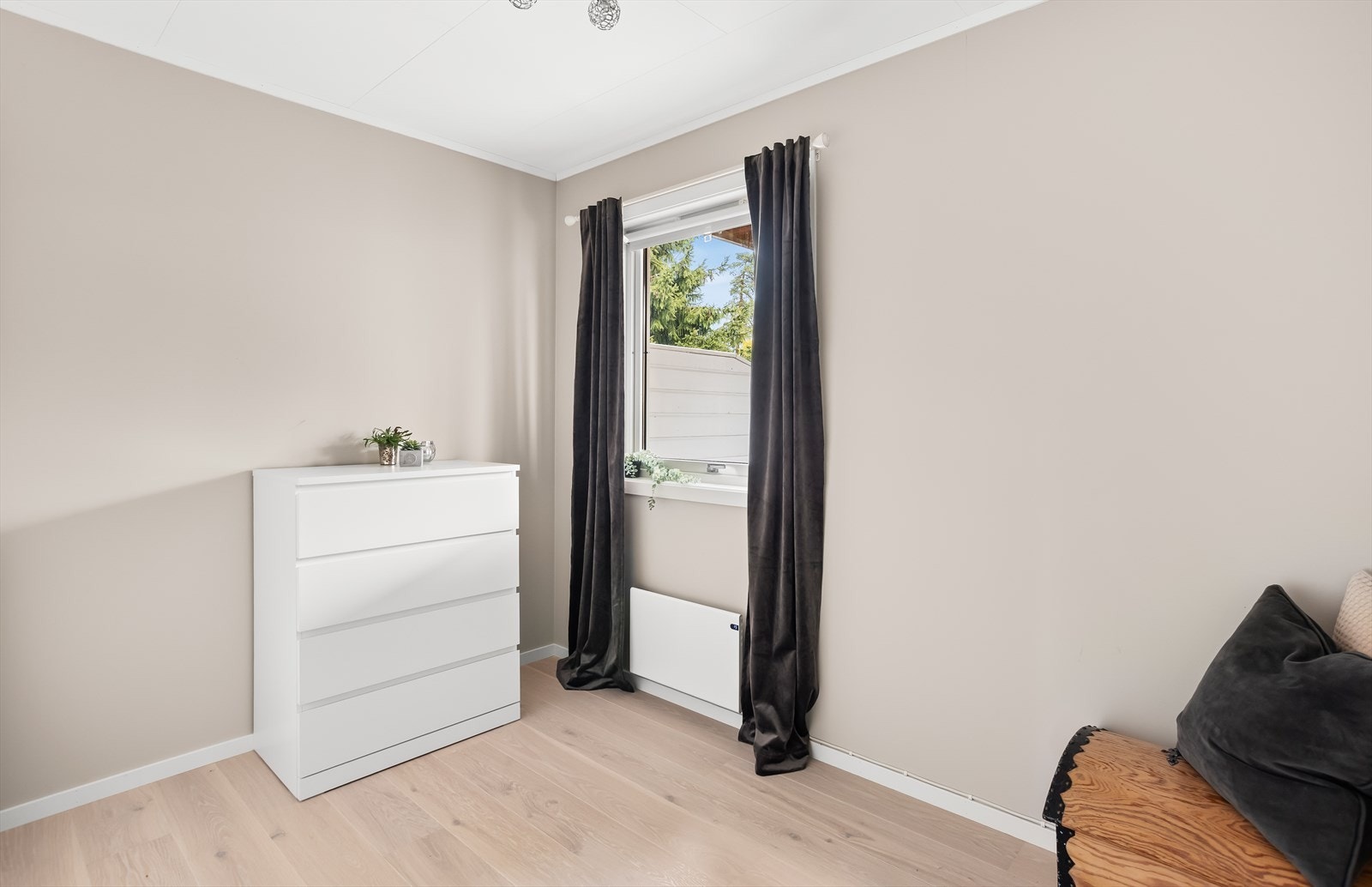 Det tredje soverommet egner seg godt som barnerom, gjesterom eller kontor. Galleribilde