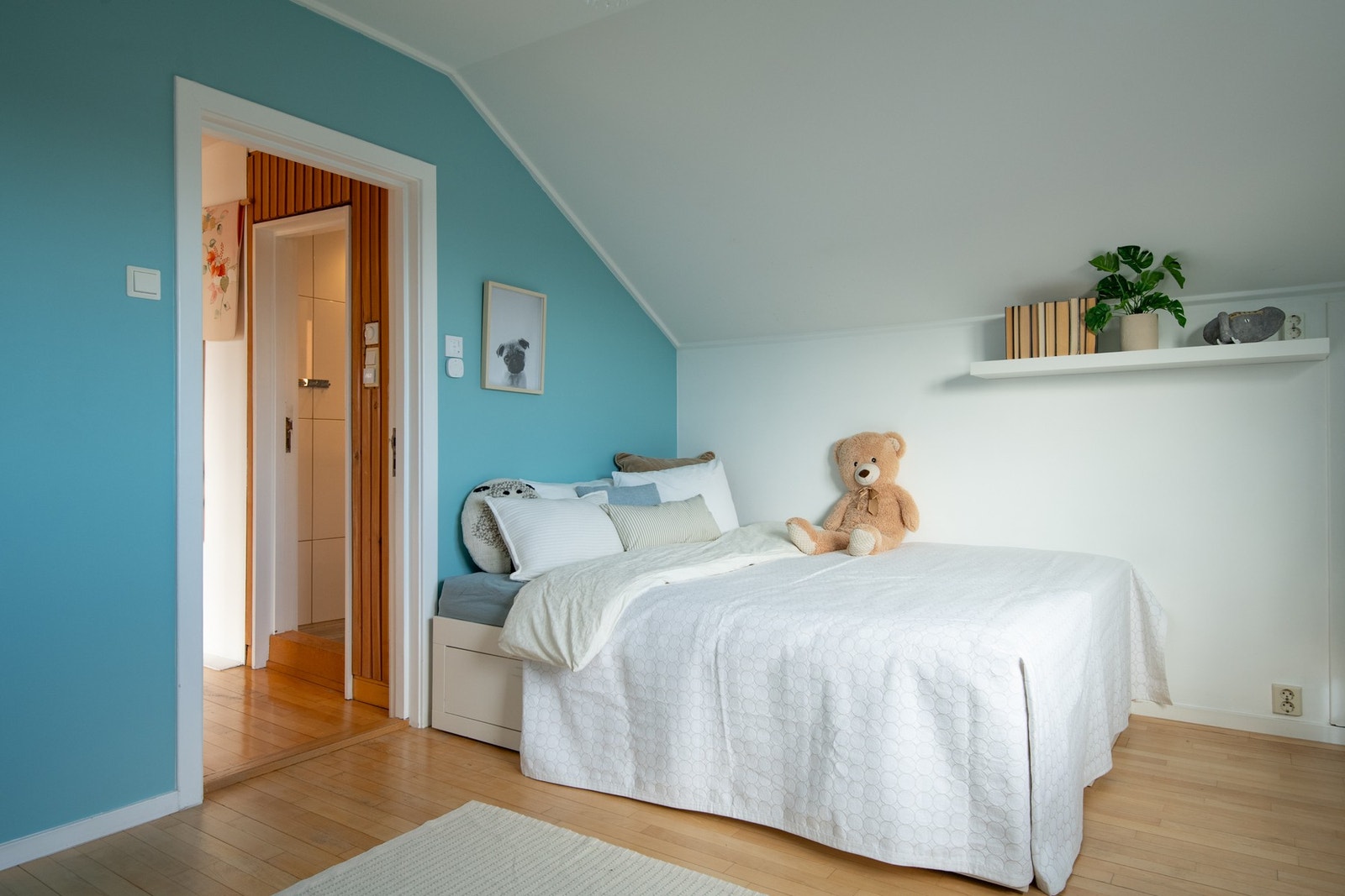 Rommene har fleksible innredningsmuligheter. Galleribilde