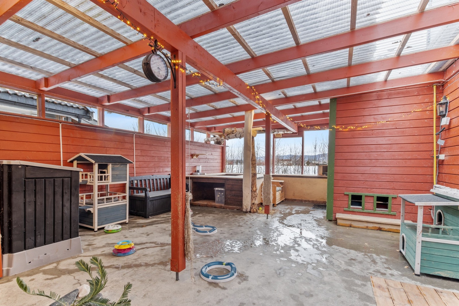 Luftegård. Galleribilde