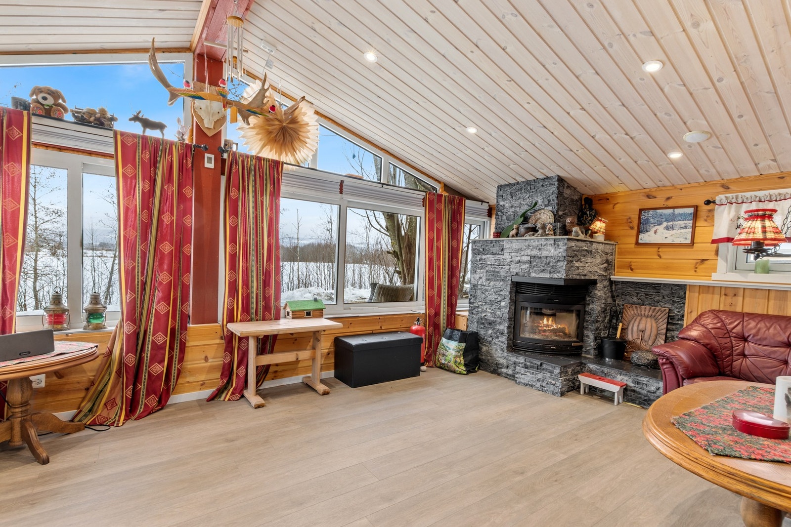 Hagestuen er på ca 20 kvm. Galleribilde