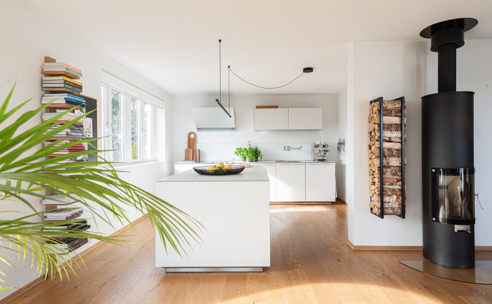 Eklsusivt kjøkken fra Bulthaup - Gaggenau hvitevarer, Galleribilde