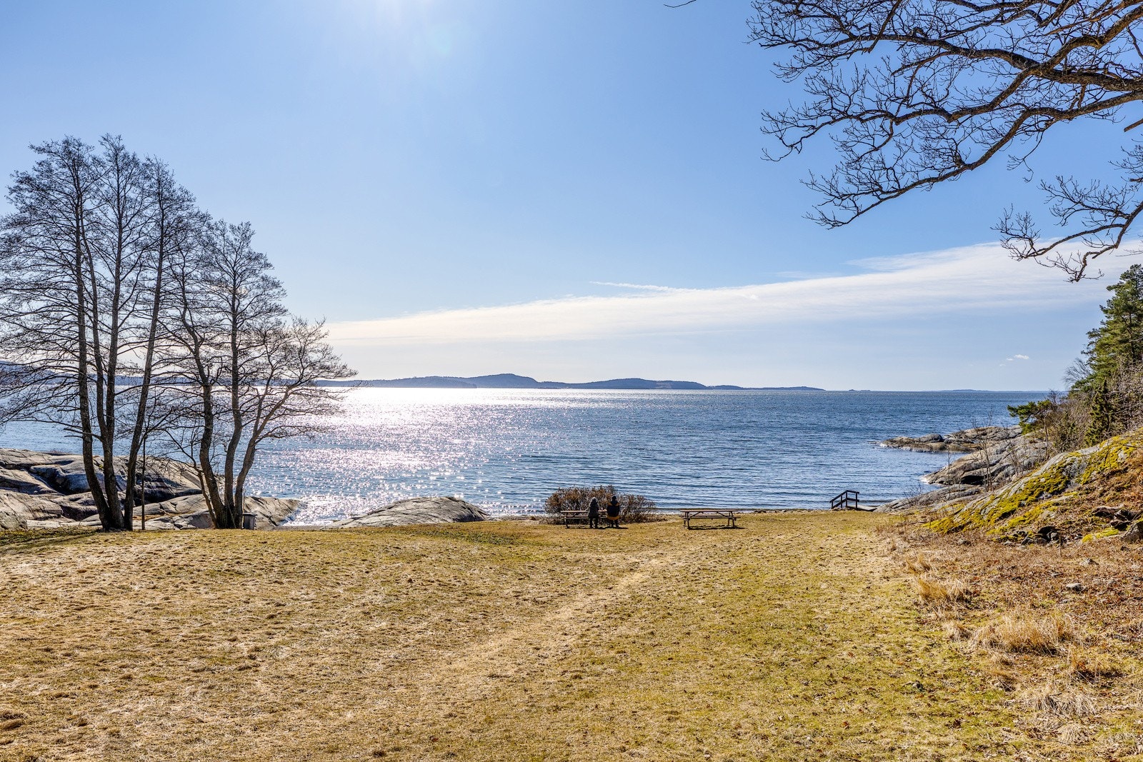 Nærområdet på nedsiden av hytta Galleribilde