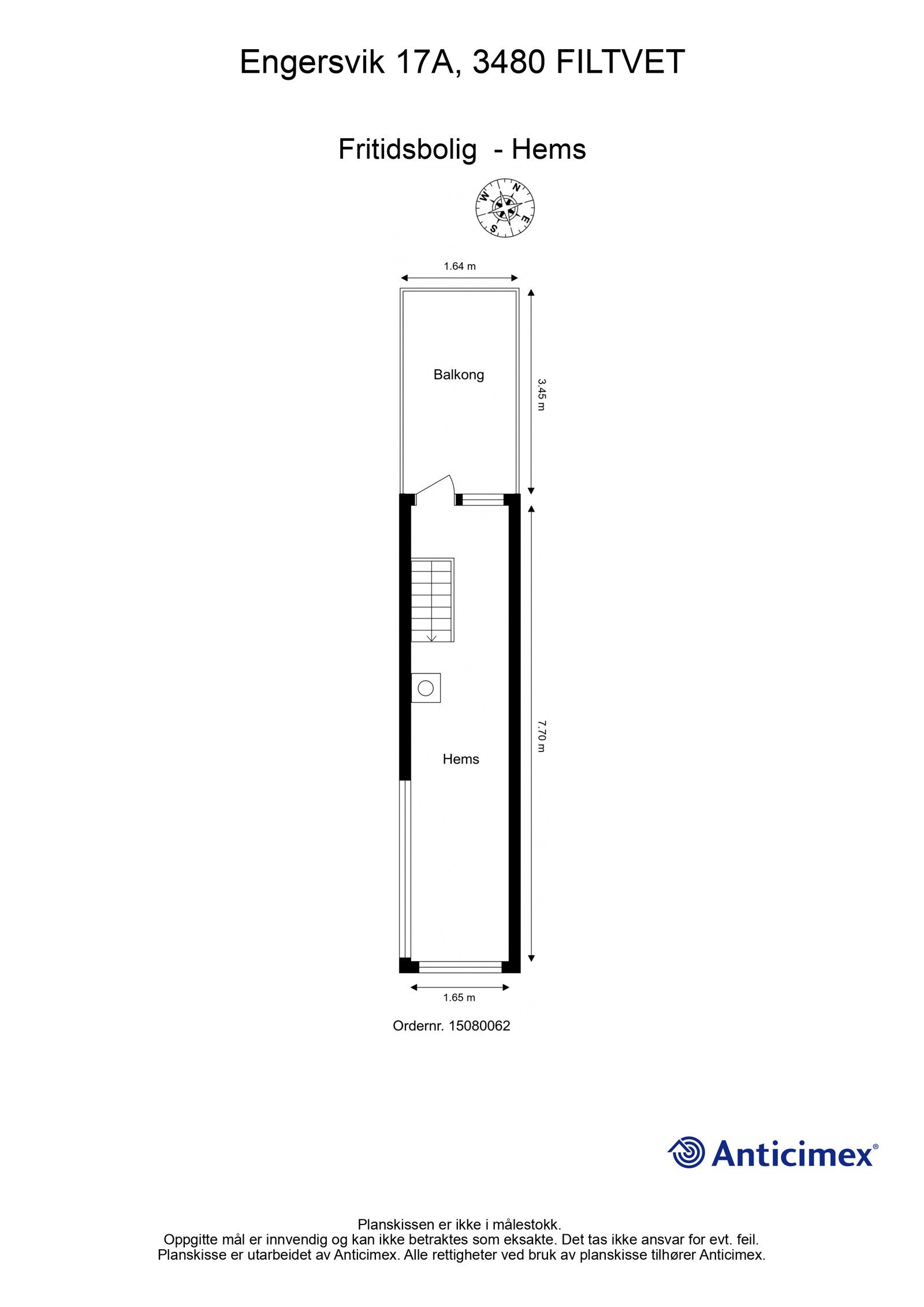 Plantegning hems Galleribilde