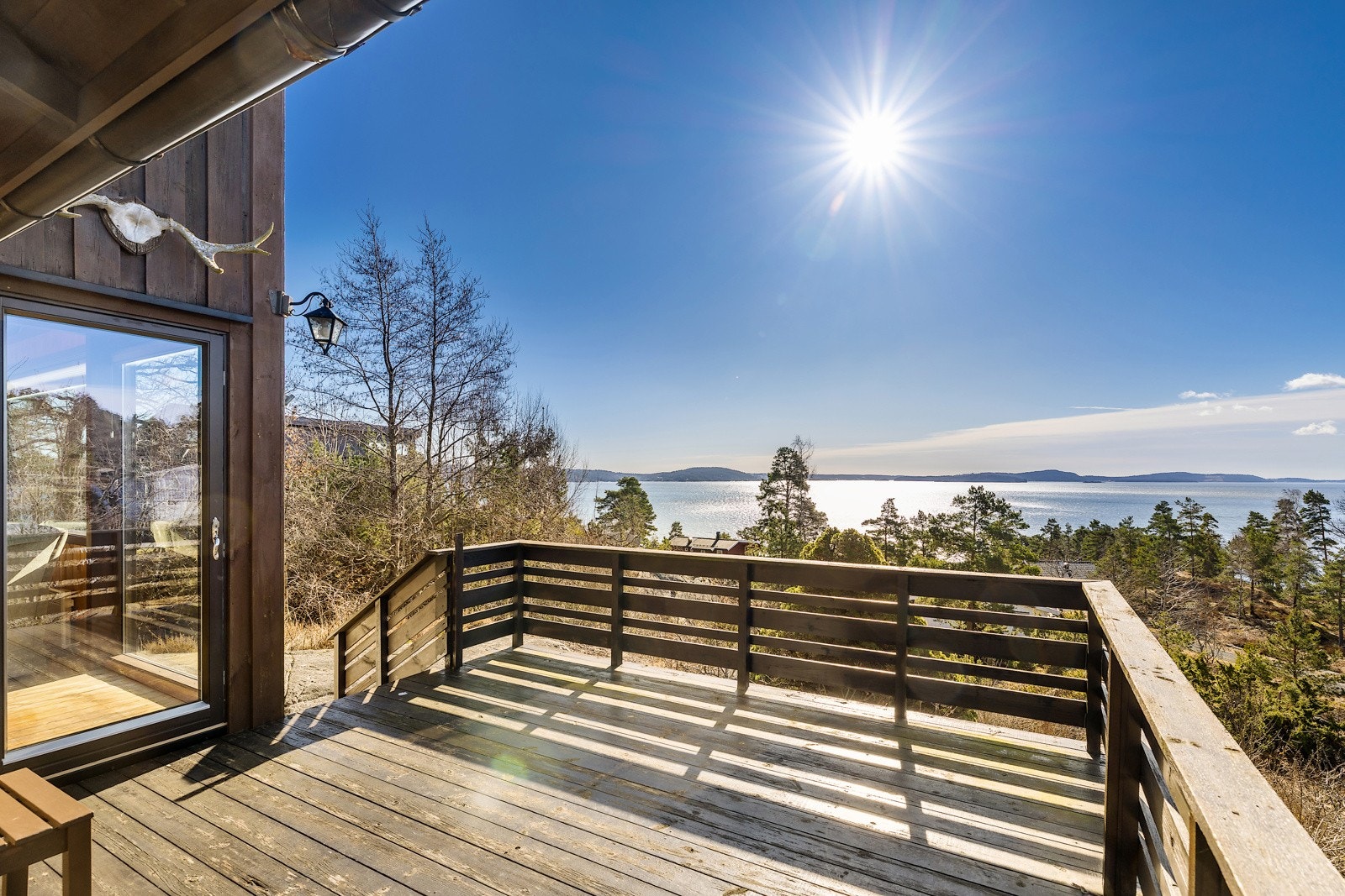 Vidstrakt utsikt over innseilingen til Oslofjorden Galleribilde